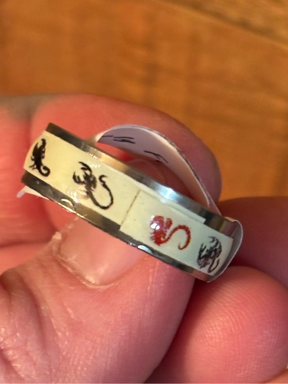 Stainless Steel Scorpion Ring